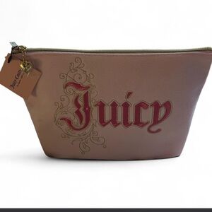 Juicy Couture pink Cosmetic Bag